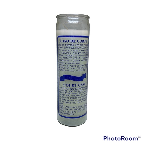 Court case 7 days candle/ casi de corte vela 7 dias - Picture 2 of 3